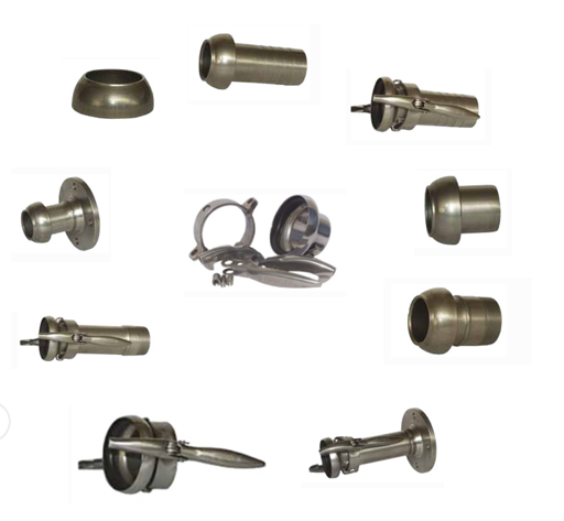 Edelstahl Ausführung der PERROT Kardankupplungen Typ OPTIMA